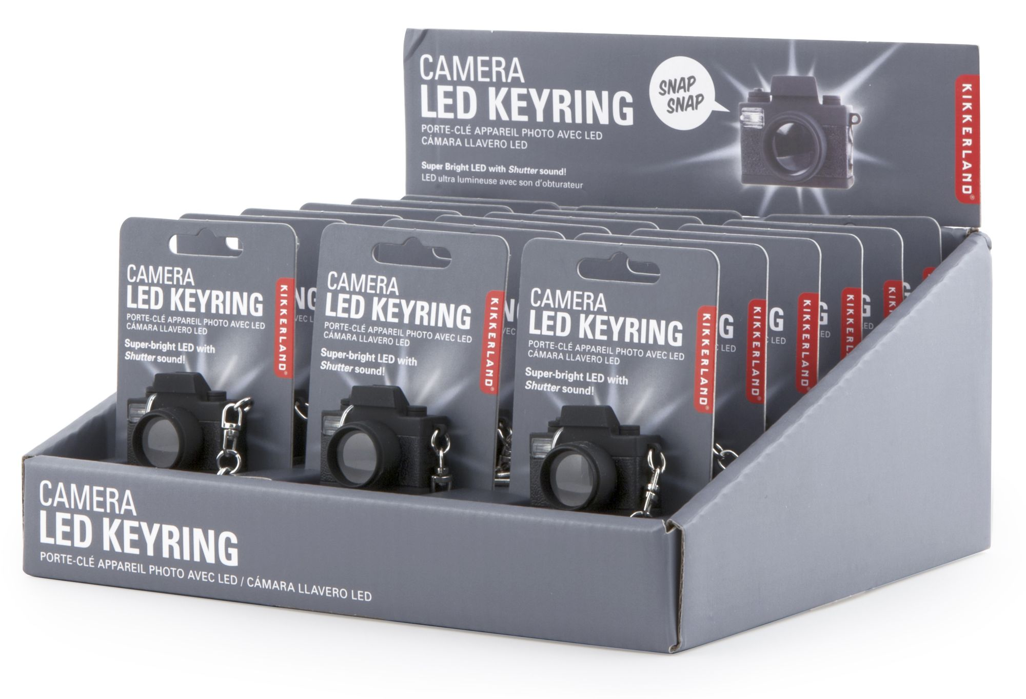 Camera LED Keychain