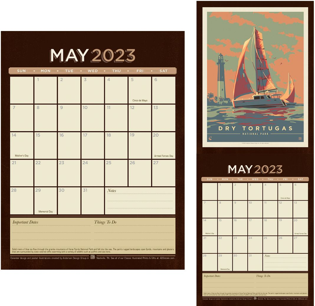 2025 Kenneth Crane National Parks Calendar