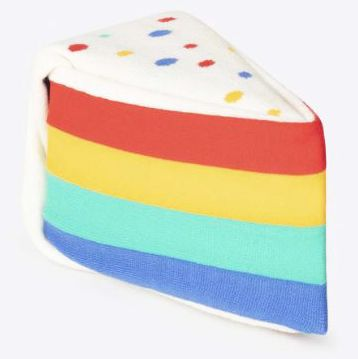 Rainbow Cake Socks