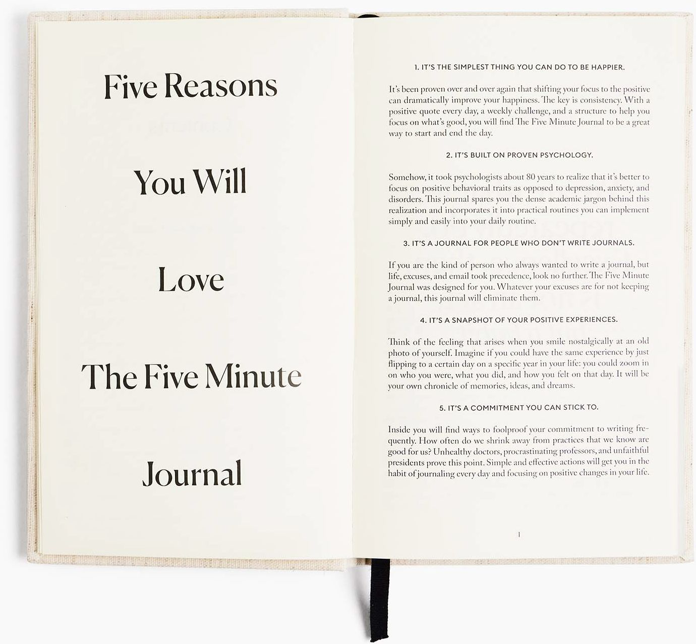 The Five Minute Journal