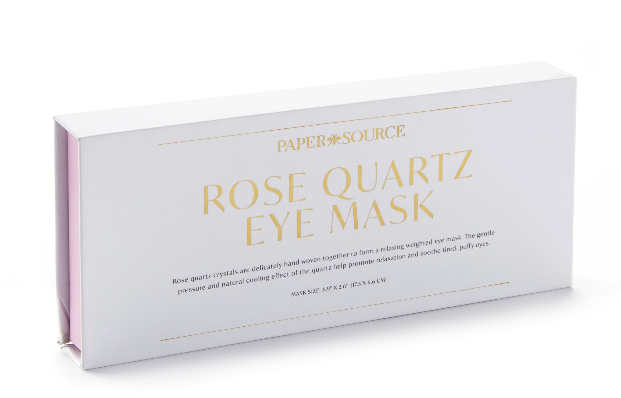 Rose Quartz Stone Eye Mask