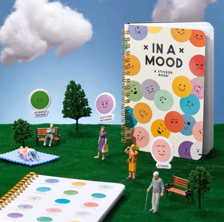 In A Mood Sticker Book