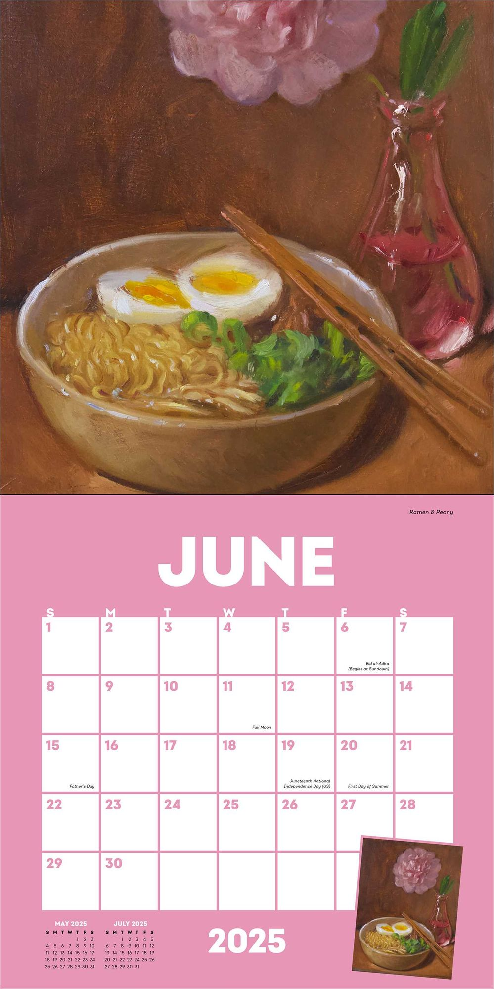 2025 Good Enough To Eat Wall Calendar