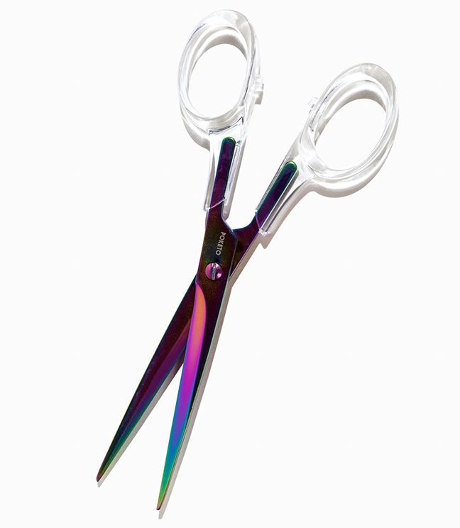 Poketo Acrylic Scissors in Iridescent