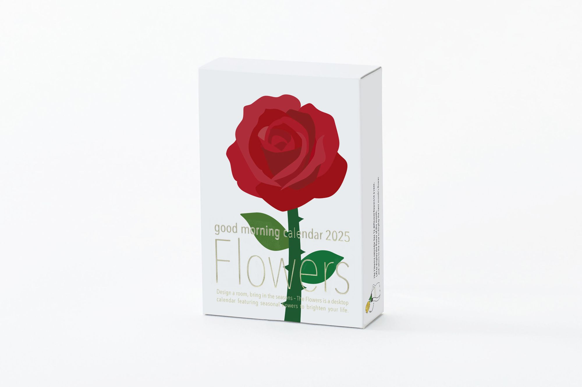 2025 good morning calendar Flowers