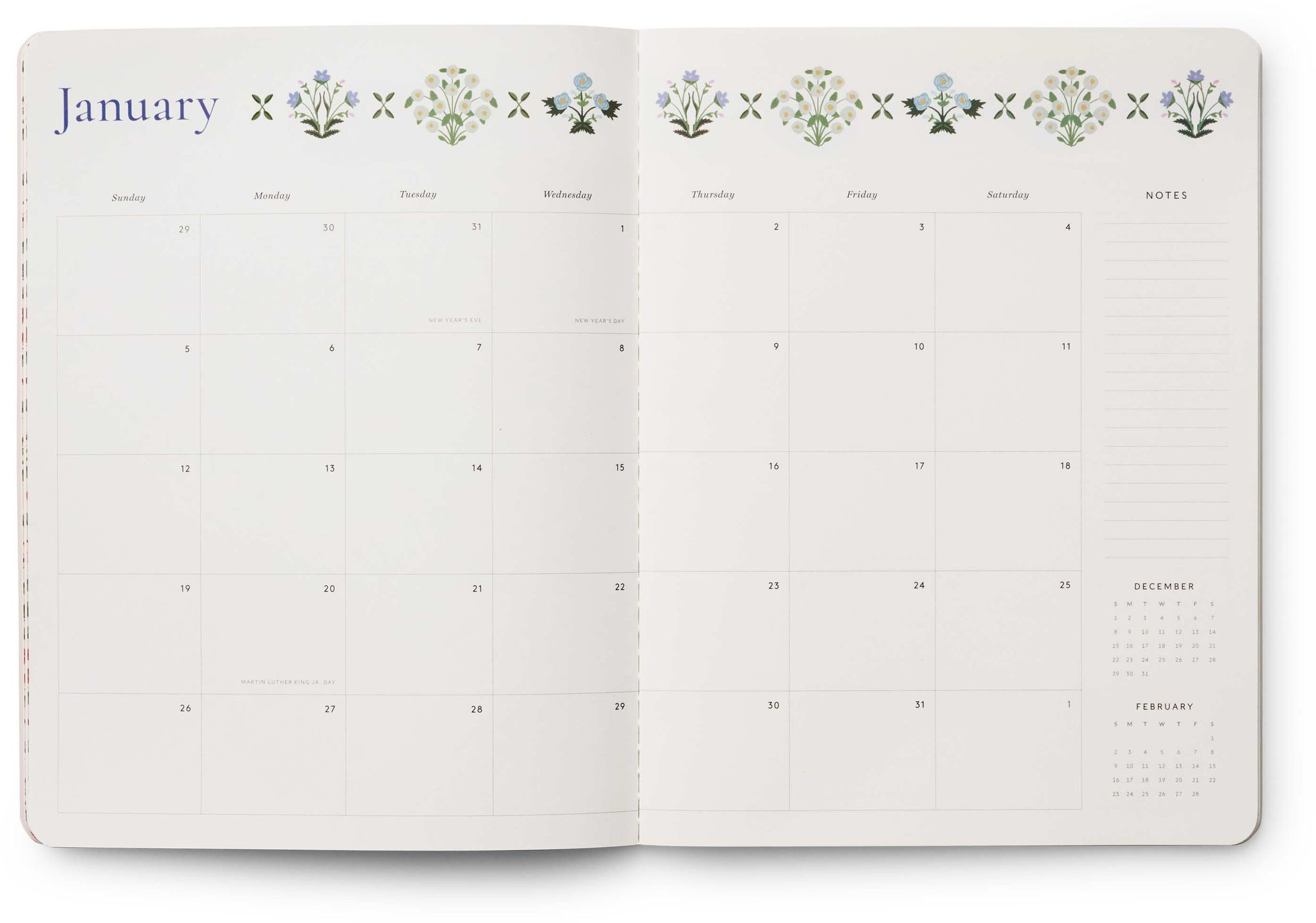 2025 Estee 12-Month Appointment Notebook