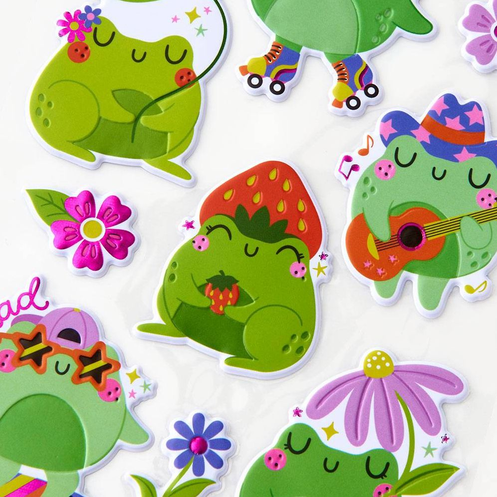 Cute Frog Stickers