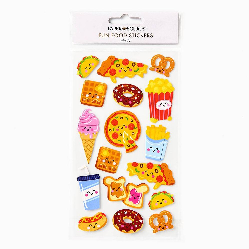 Fun Food Stickers