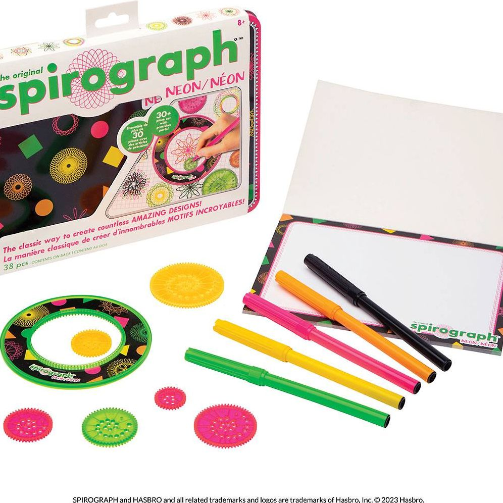 Spirograph Neon Tin Set