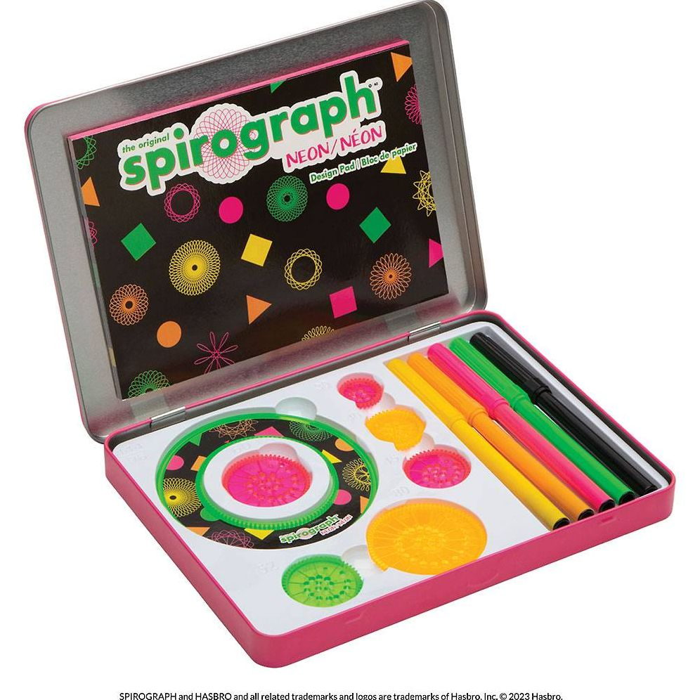 Spirograph Neon Tin Set