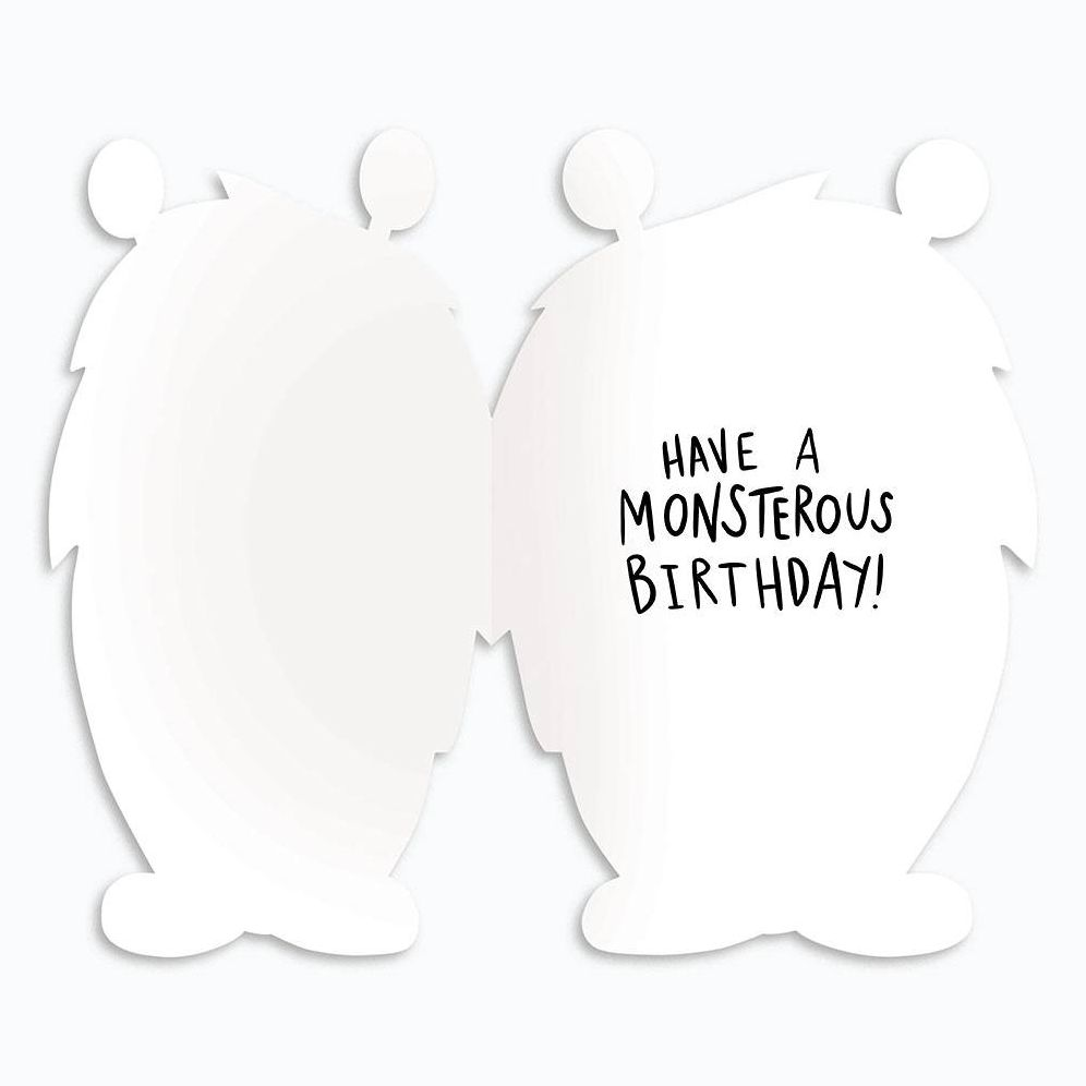 Monsterous Birthday Card