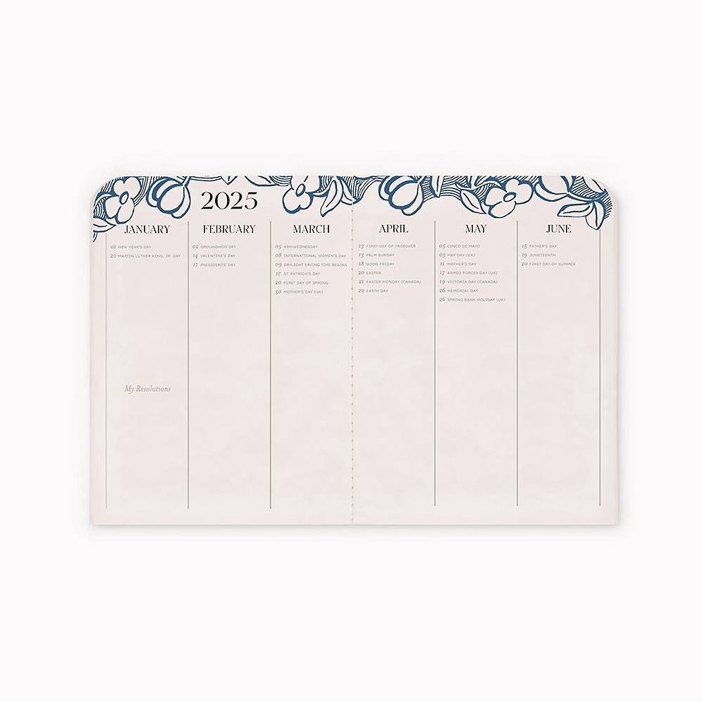 2025 Amelin Archive Monthly Planner