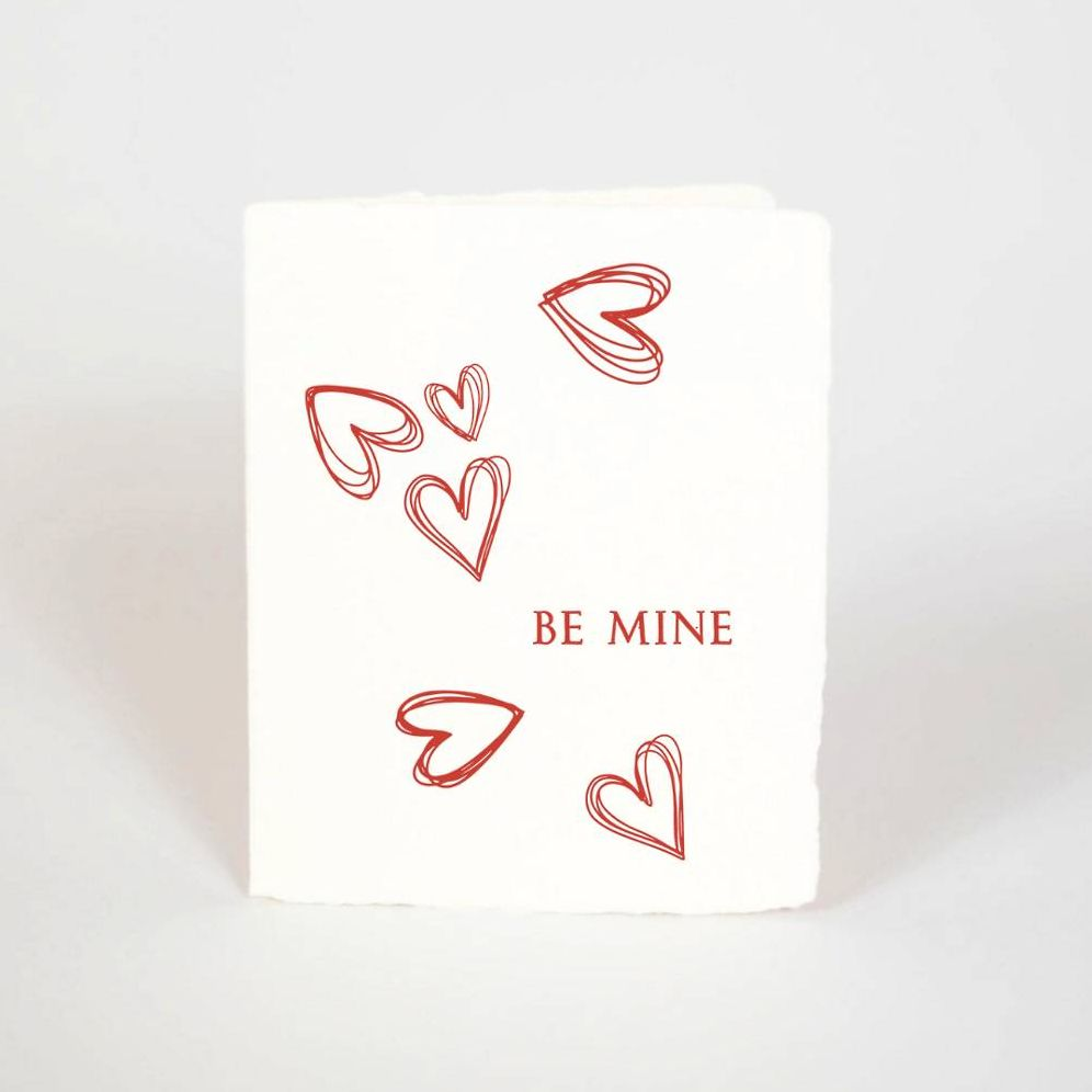 Be Mine Hearts Valentine's Day Card