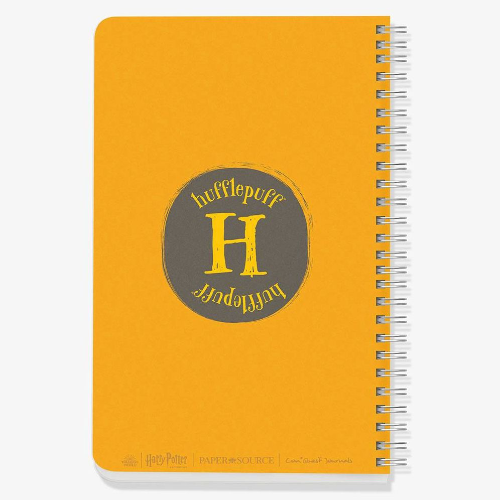 Hufflepuff Mascot Illustrated Academia Harry Potter Custom Journal