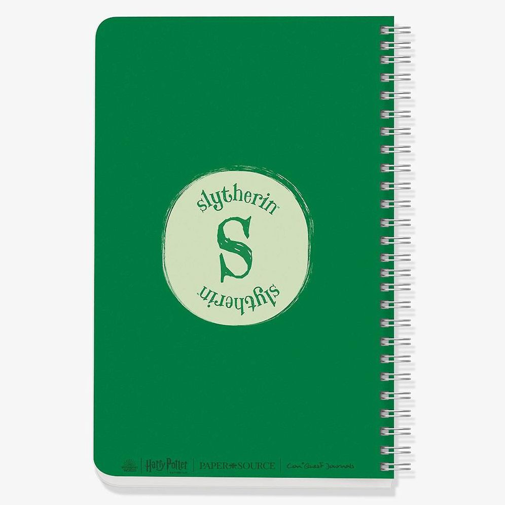 Slytherin Mascot Illustrated Academia Harry Potter Custom Journal