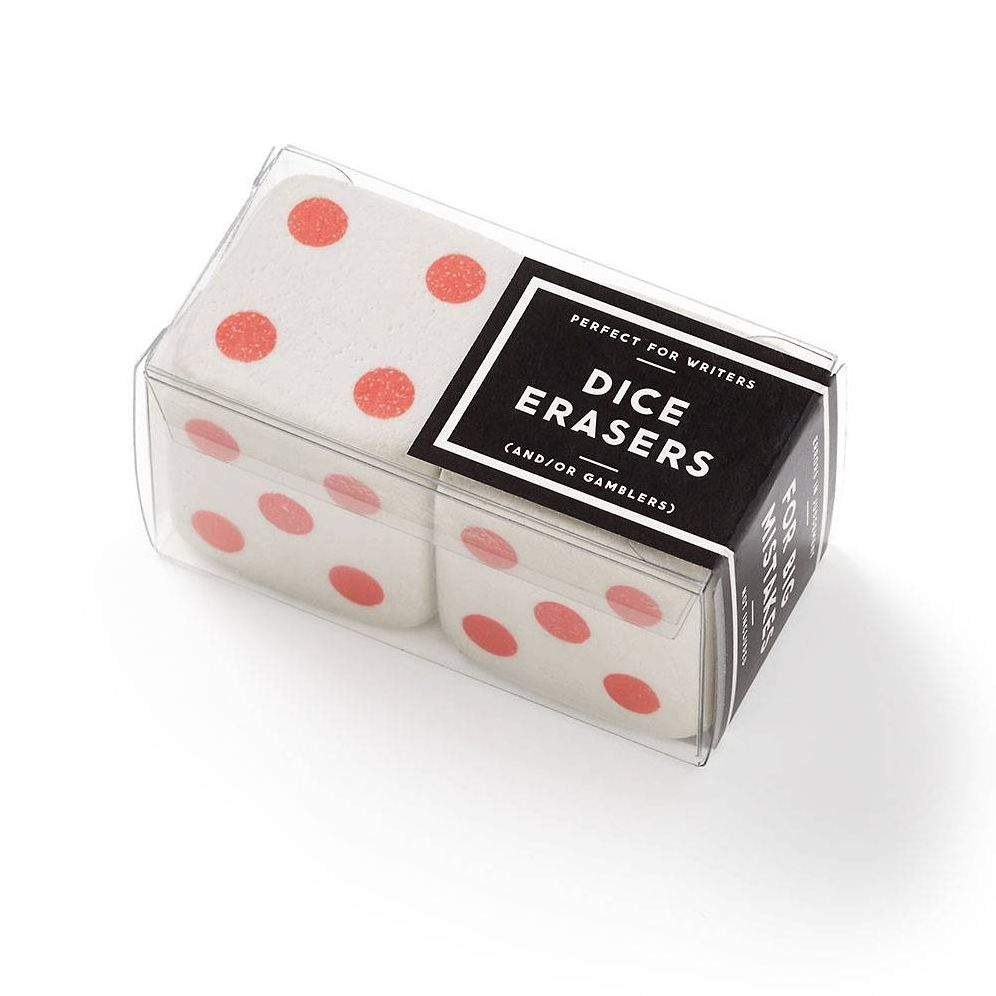 Make Big Mistakes Giant Dice Eraser Set