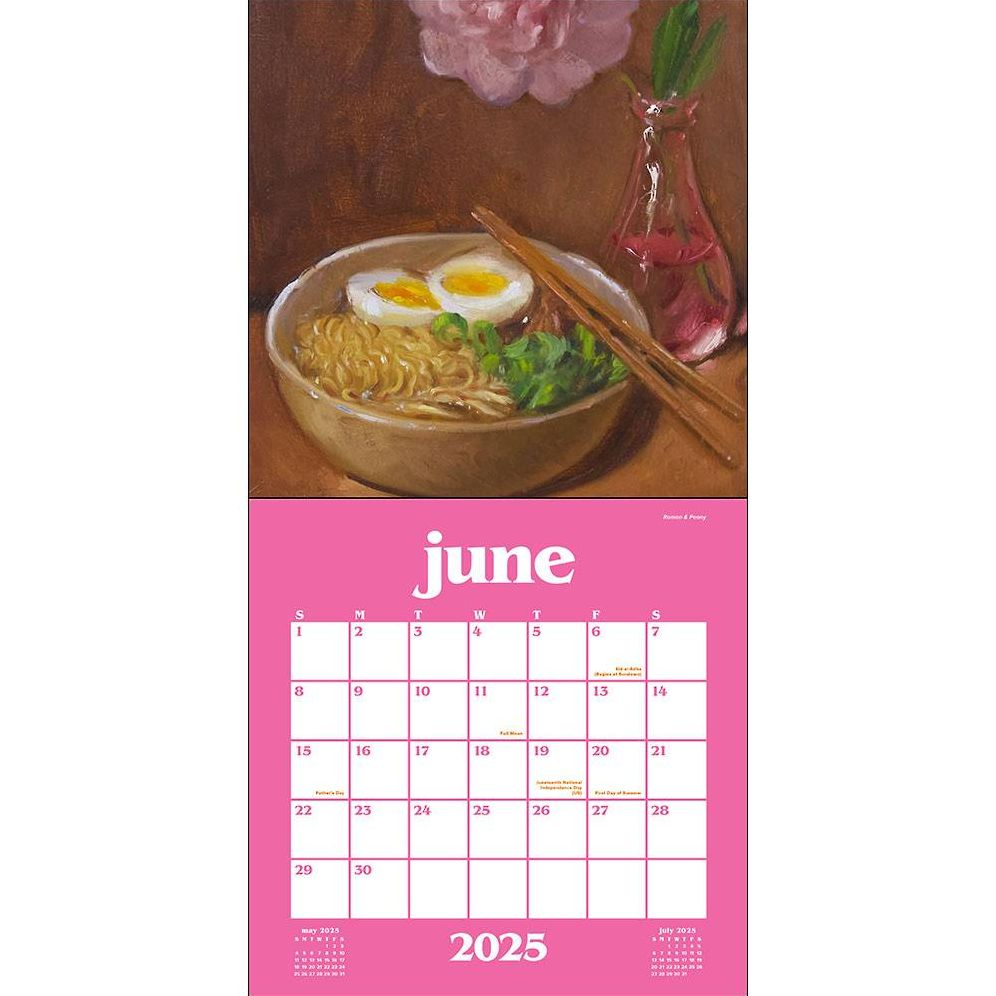 2025 Good Enough To Eat Wall Calendar