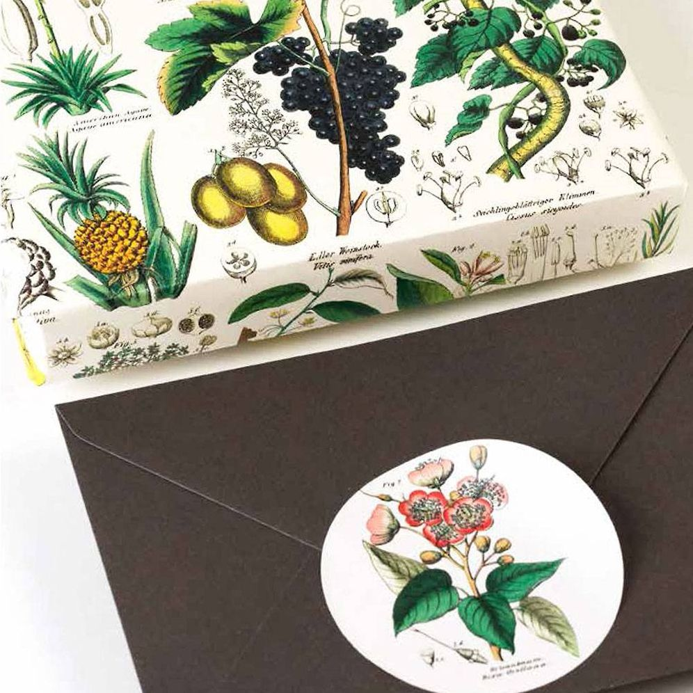 Flora Label, Sticker & Tape Book