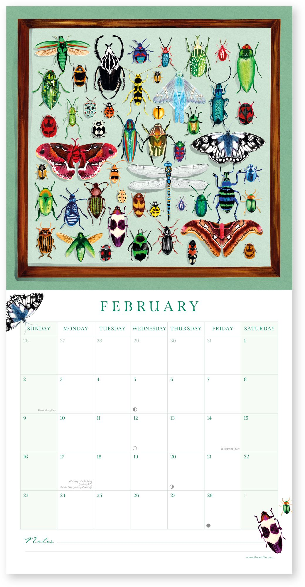 2025 COLLECTOR'S CABINET WALL CALENDAR