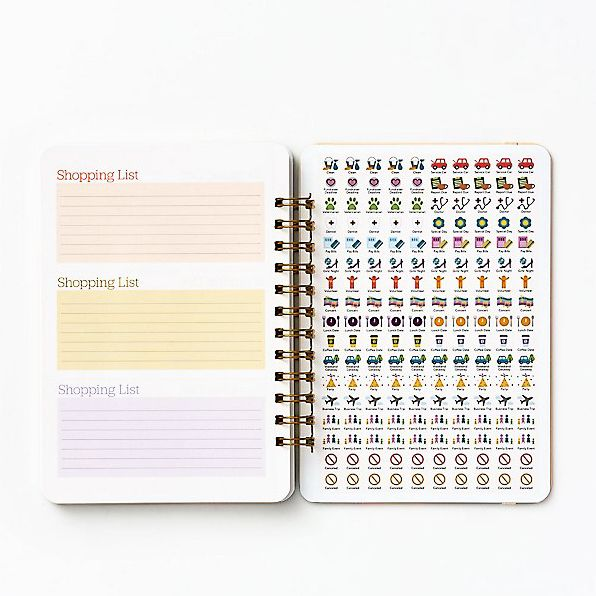 2025 Paper Source Artistic Watercolor Weekly Spiral Planner