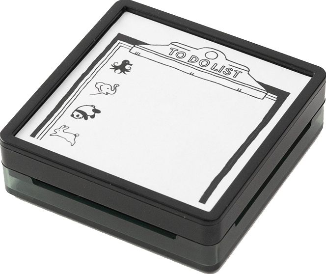 Midori Paintable Stamp - Pre-inked To do list