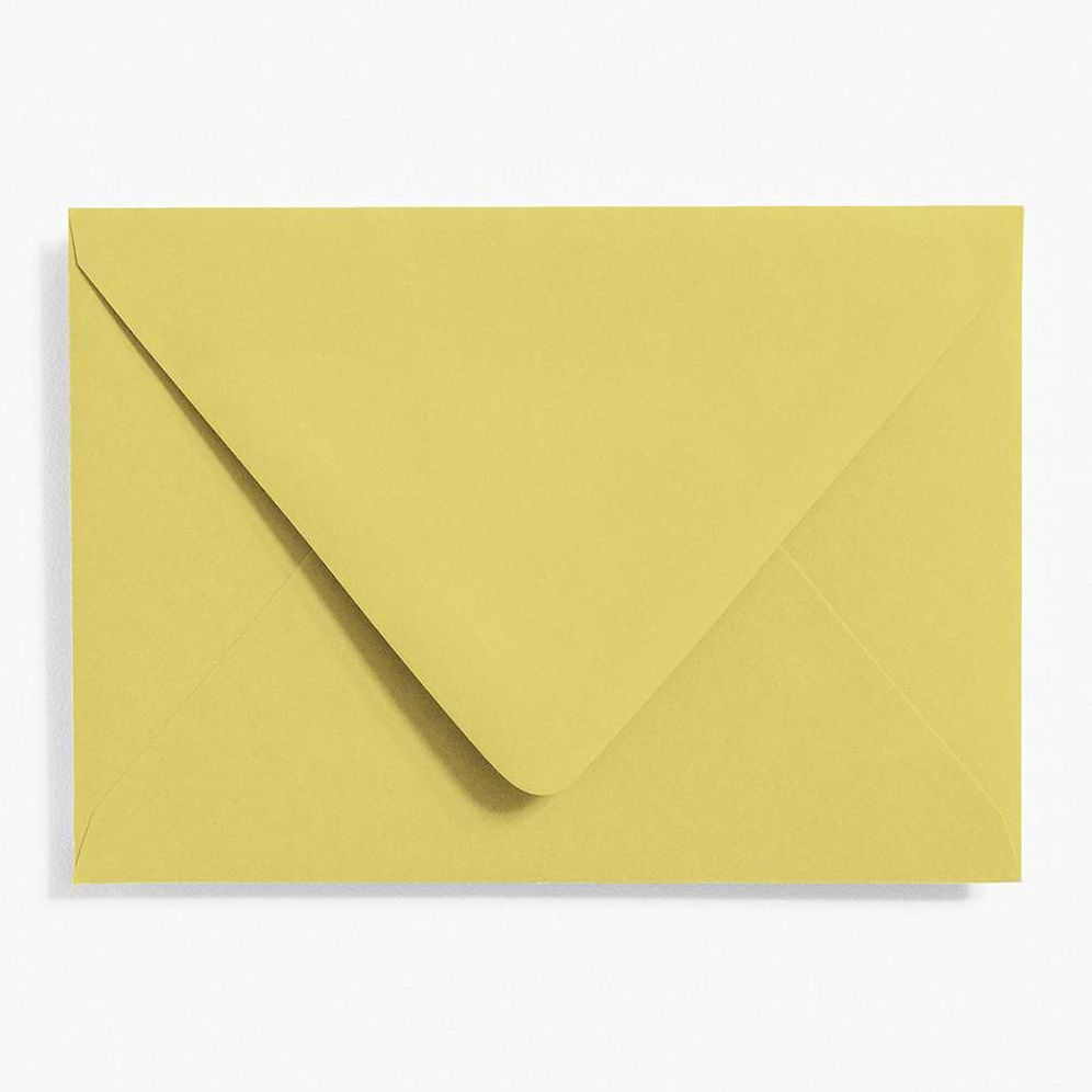 4 Bar Chartreuse Envelopes