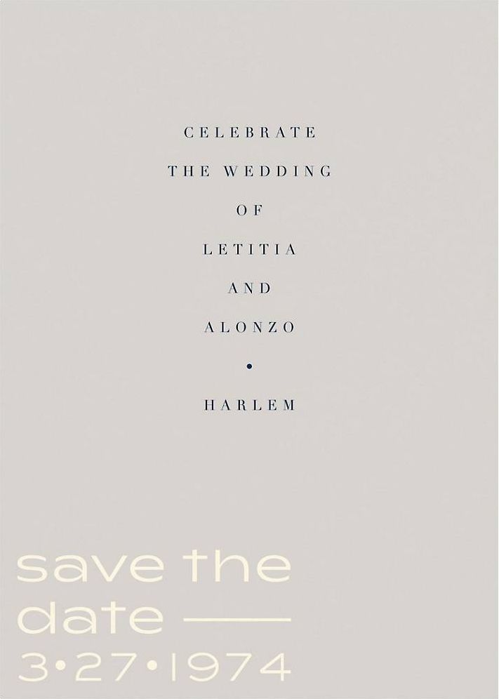 Honor Save the Date Card