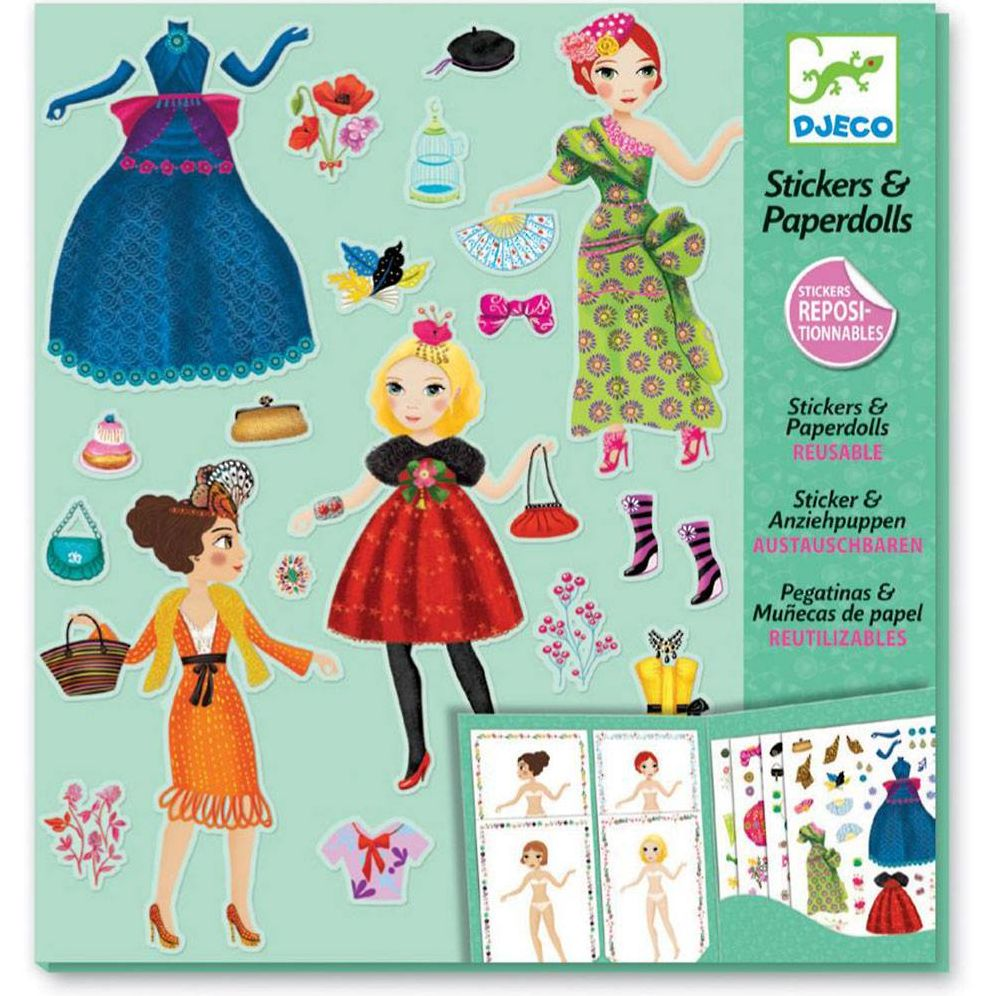 DJECO Paper Dolls - Massive Fashion