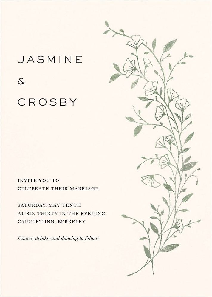 Cornelia Blush Wedding Invitation