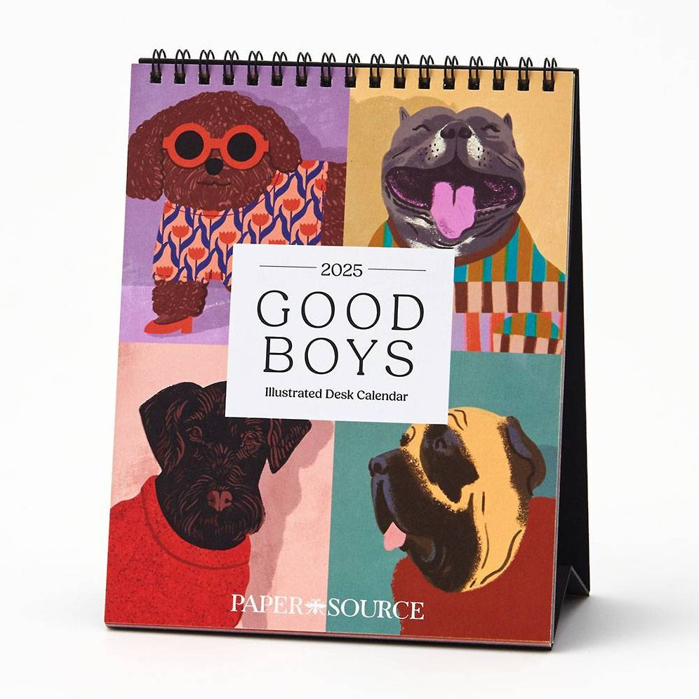 2025 Paper Source Good Boys Desk Easel