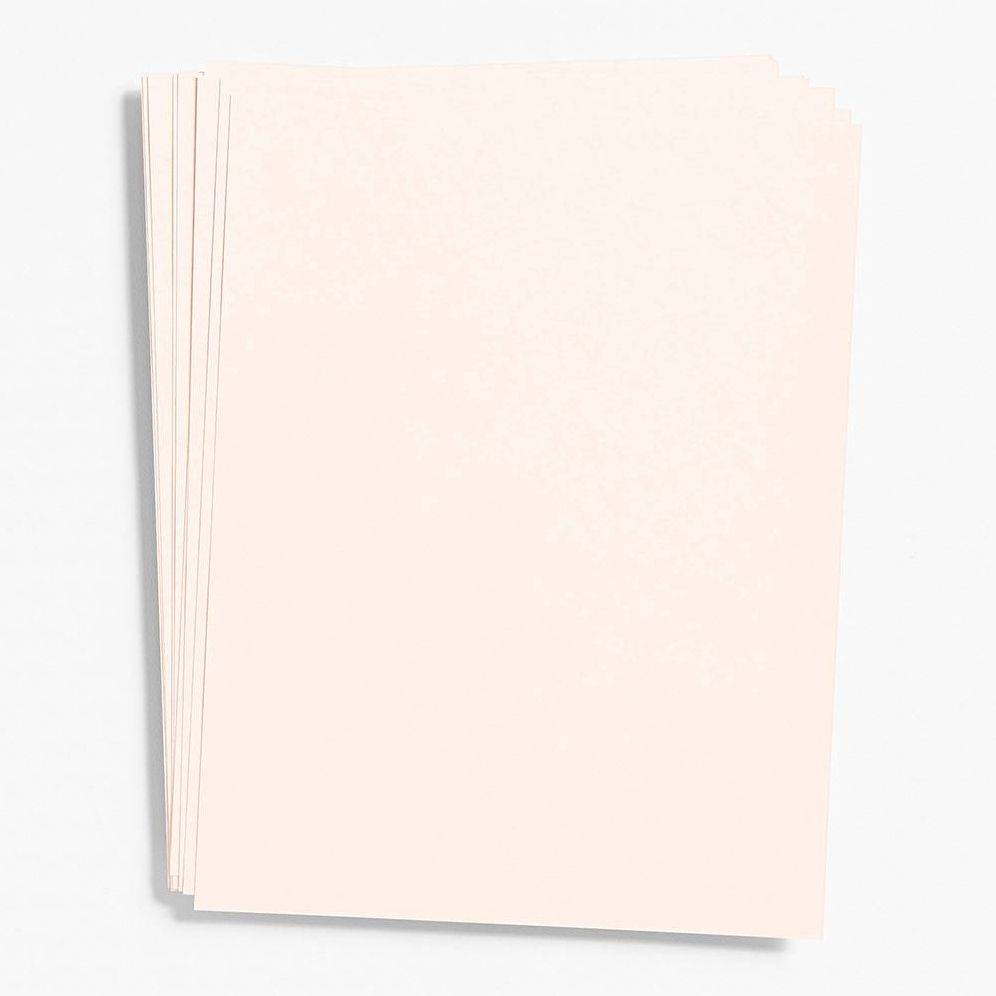 Luxe Blush Card Stock 8.5" x 11" Luxe Blush Card Stock 8.5" x 11"