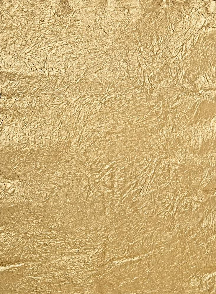 Crinkled Gold Handmade Paper