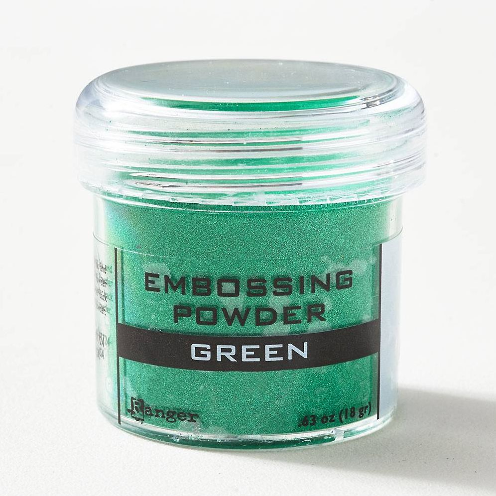 Green Embossing Powder