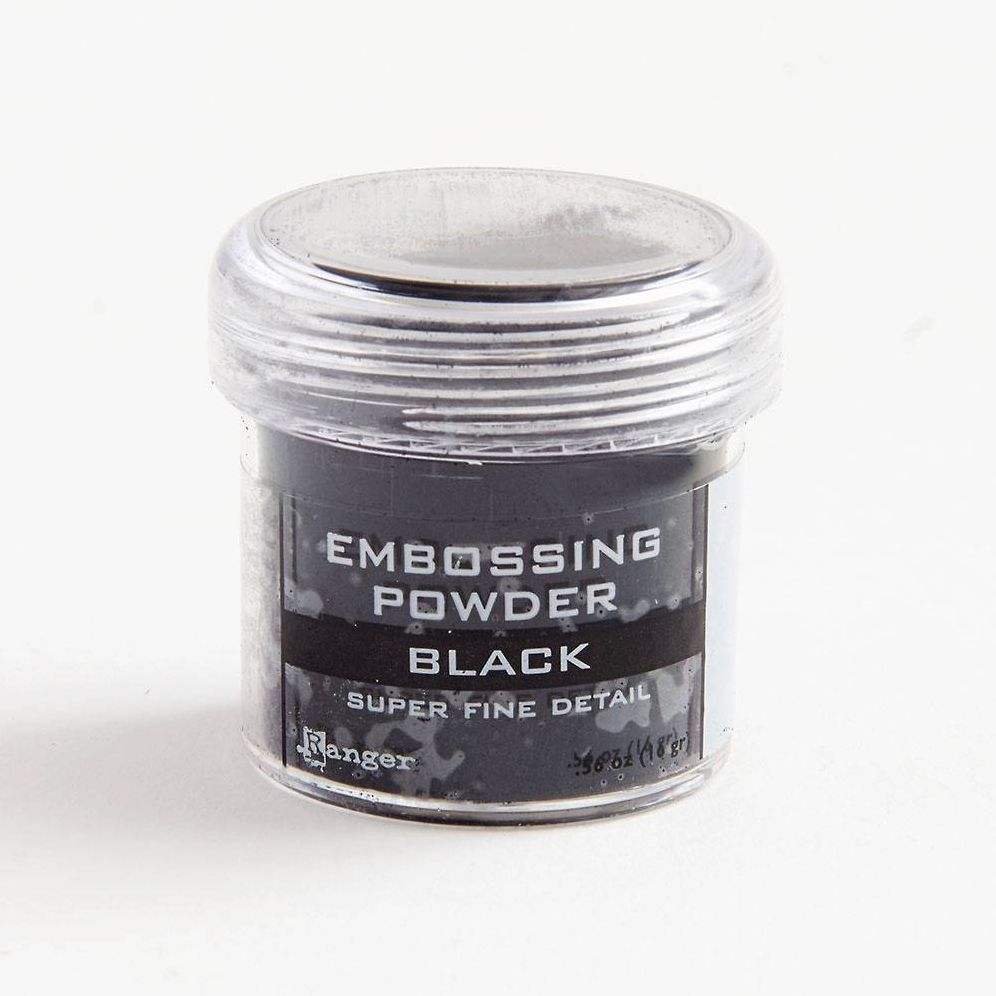 Black Embossing Powder