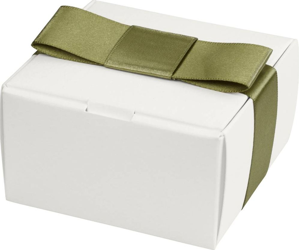 Classic Square Favor Box - Luxe White