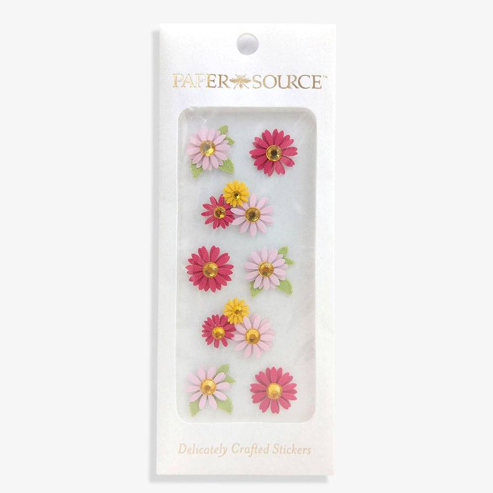 Mini Gerber Daisies Stickers