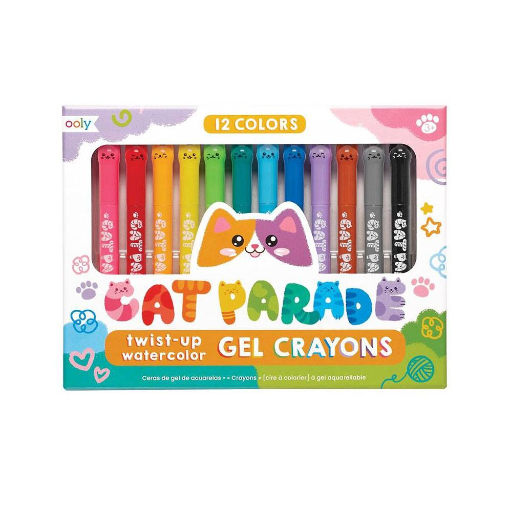 Cat Parade Watercolor Gel Crayons