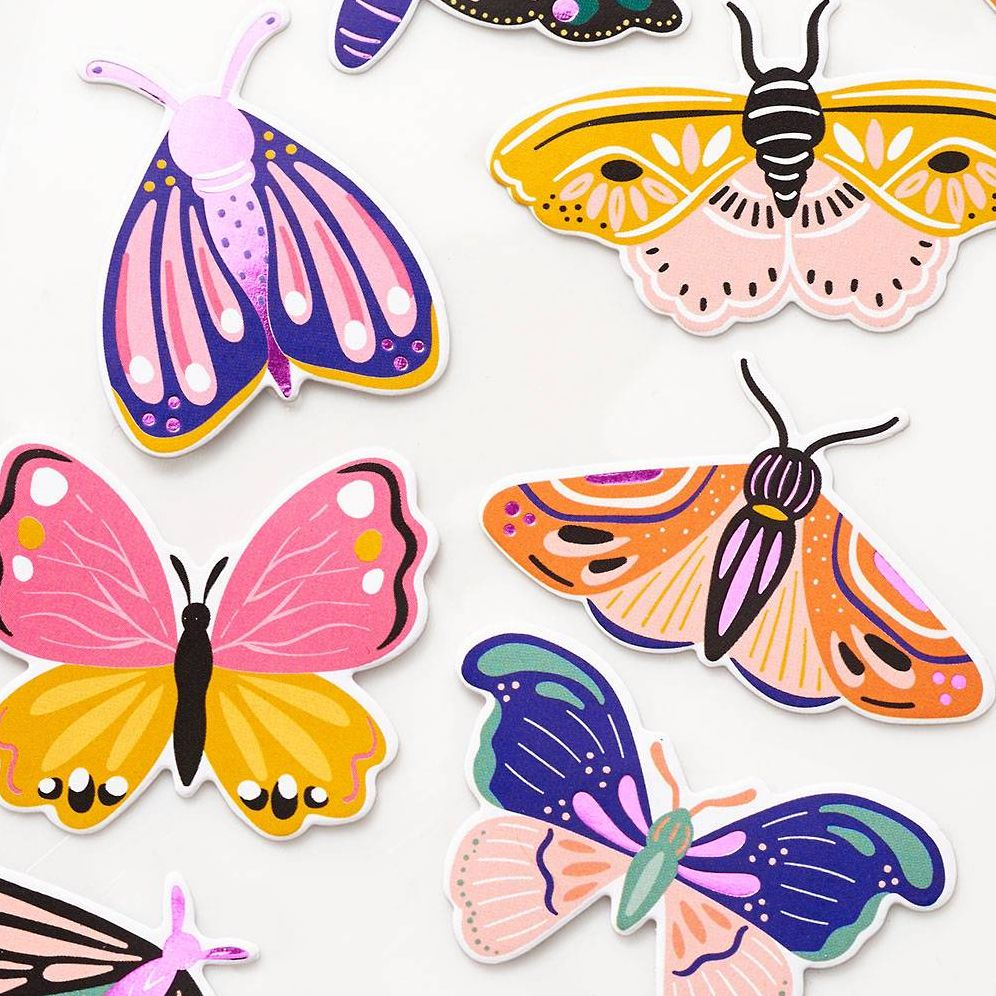 Butterfly & Moth Stickers