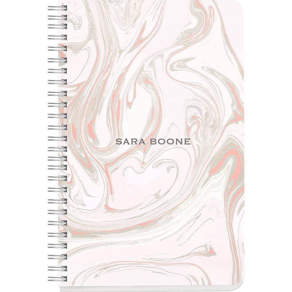 Blush Marble Custom Journal