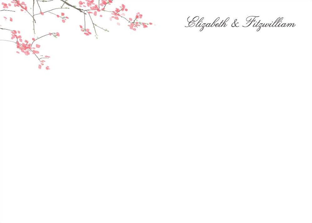 Japanese Cherry Stationery