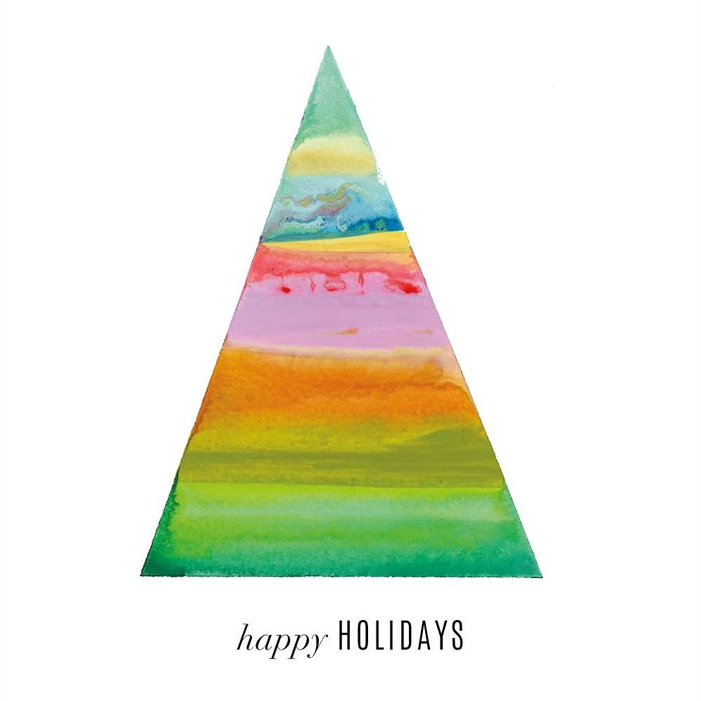 Lux Greeting Holiday Photo Card