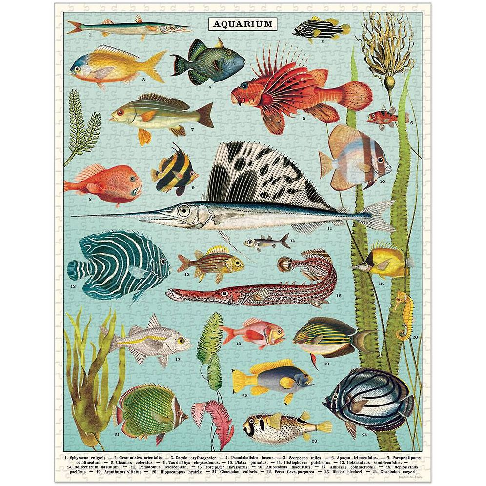 Aquarium 1,000 Piece Puzzle