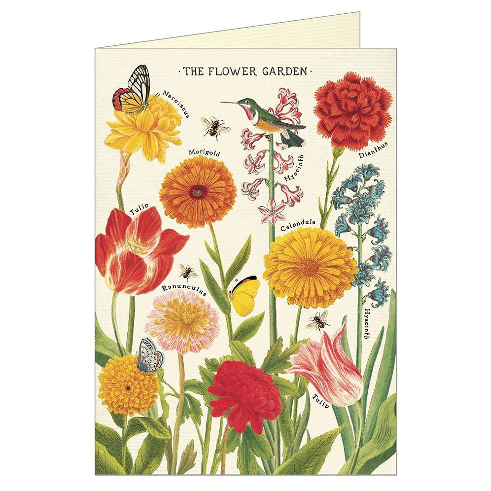 Cavallini & Co. Flower Garden Birthday Card