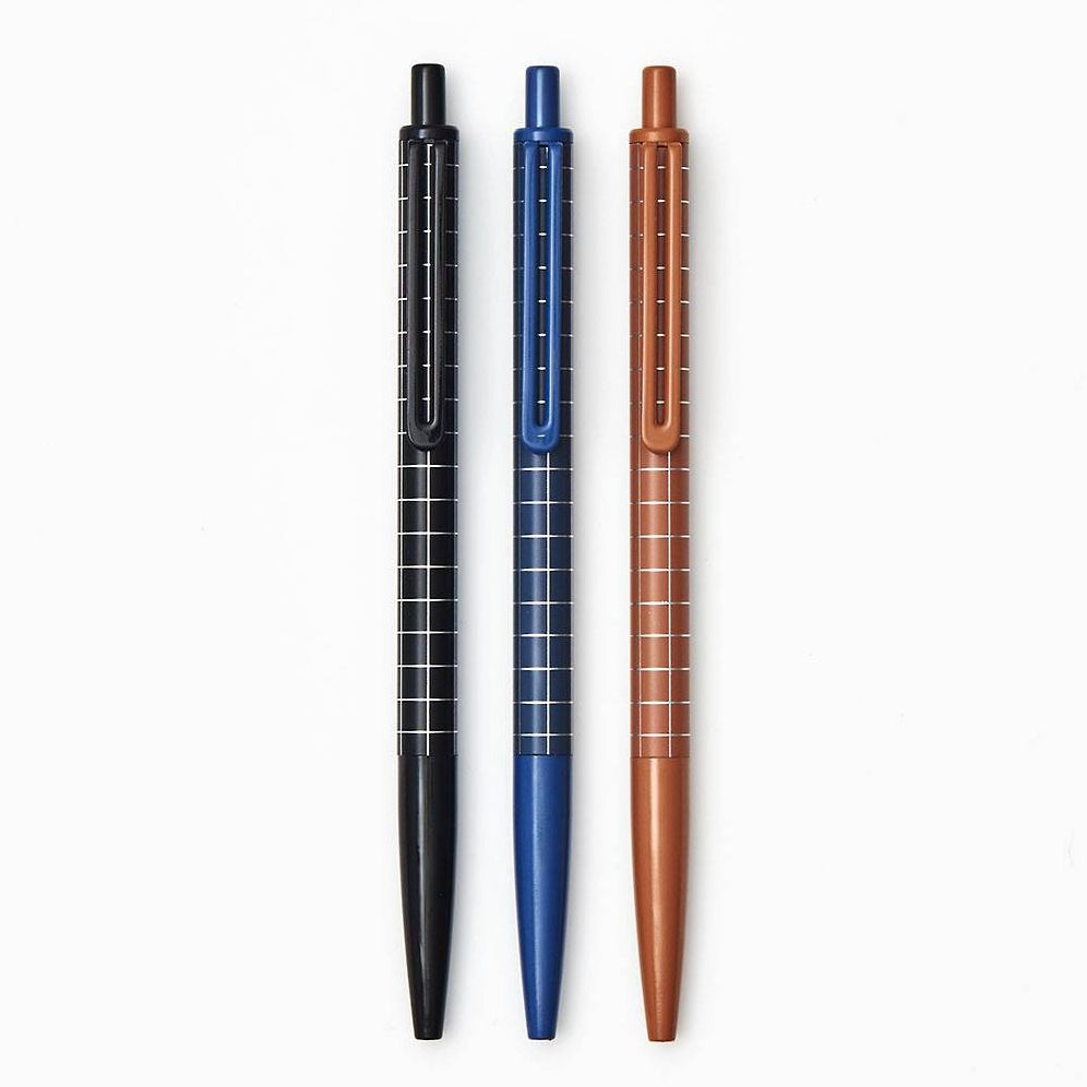 PS Collection Handsome Grid Ballpoint Pens