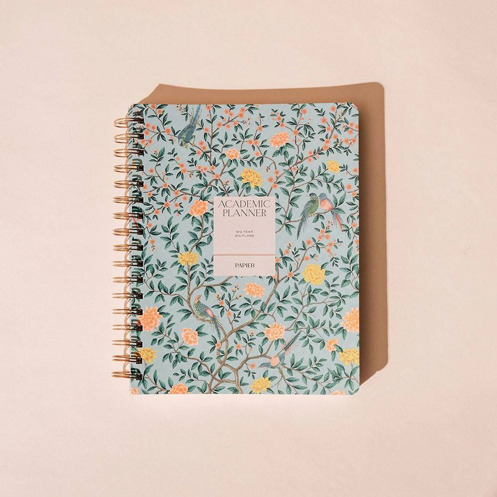 2025 Papier Bird & Branch Spiral Weekly Academic Planner