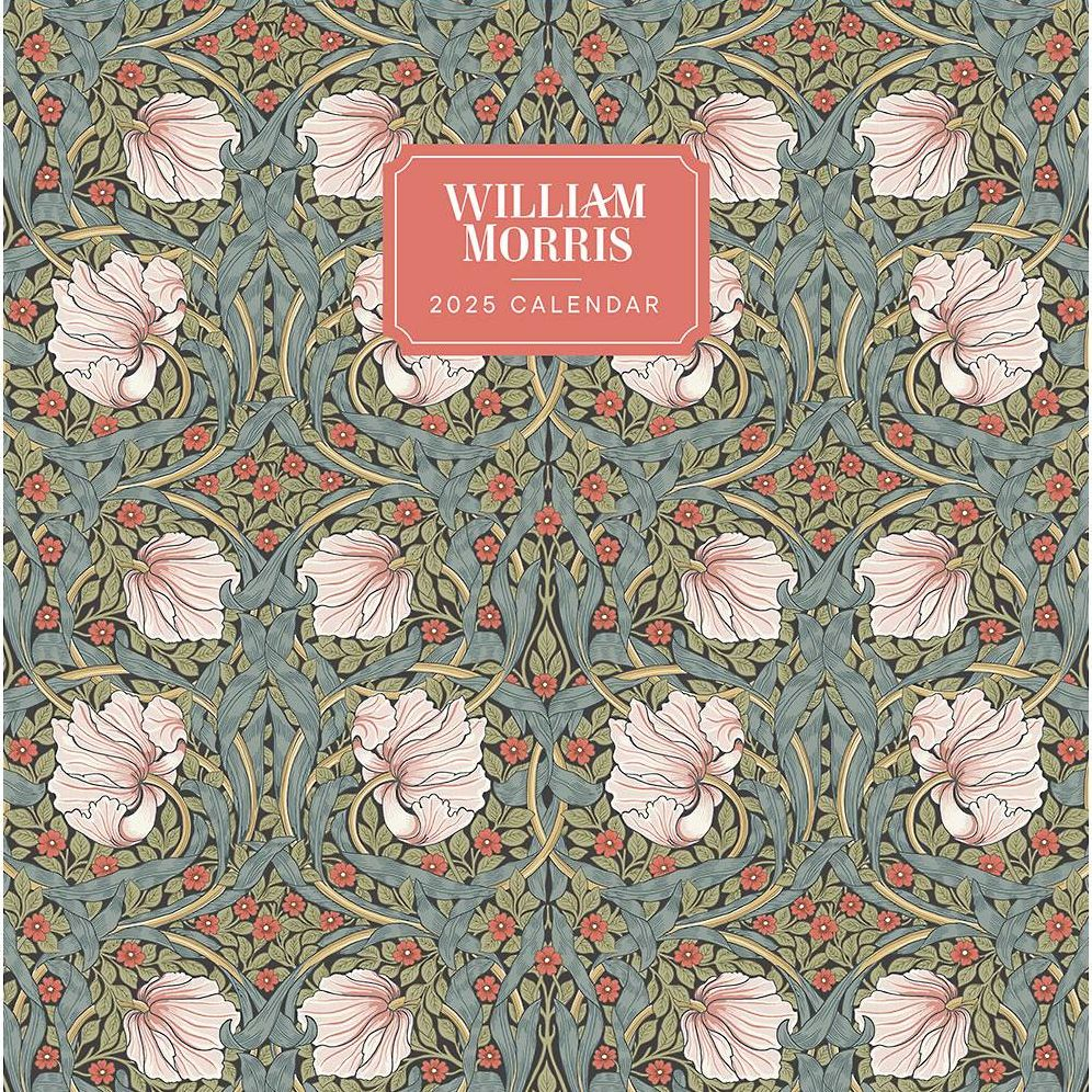 2025 William Morris Wall Calendar