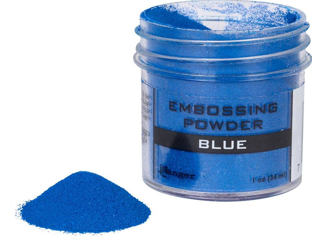 Blue Embossing Powder