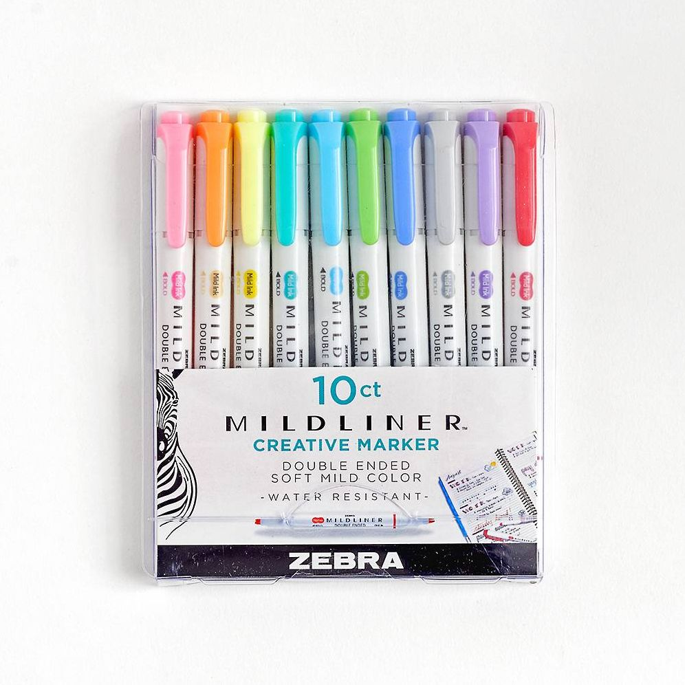 Mildliner Creative Markers