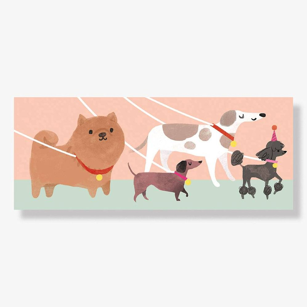 Dog Squad Popup Birthday Card