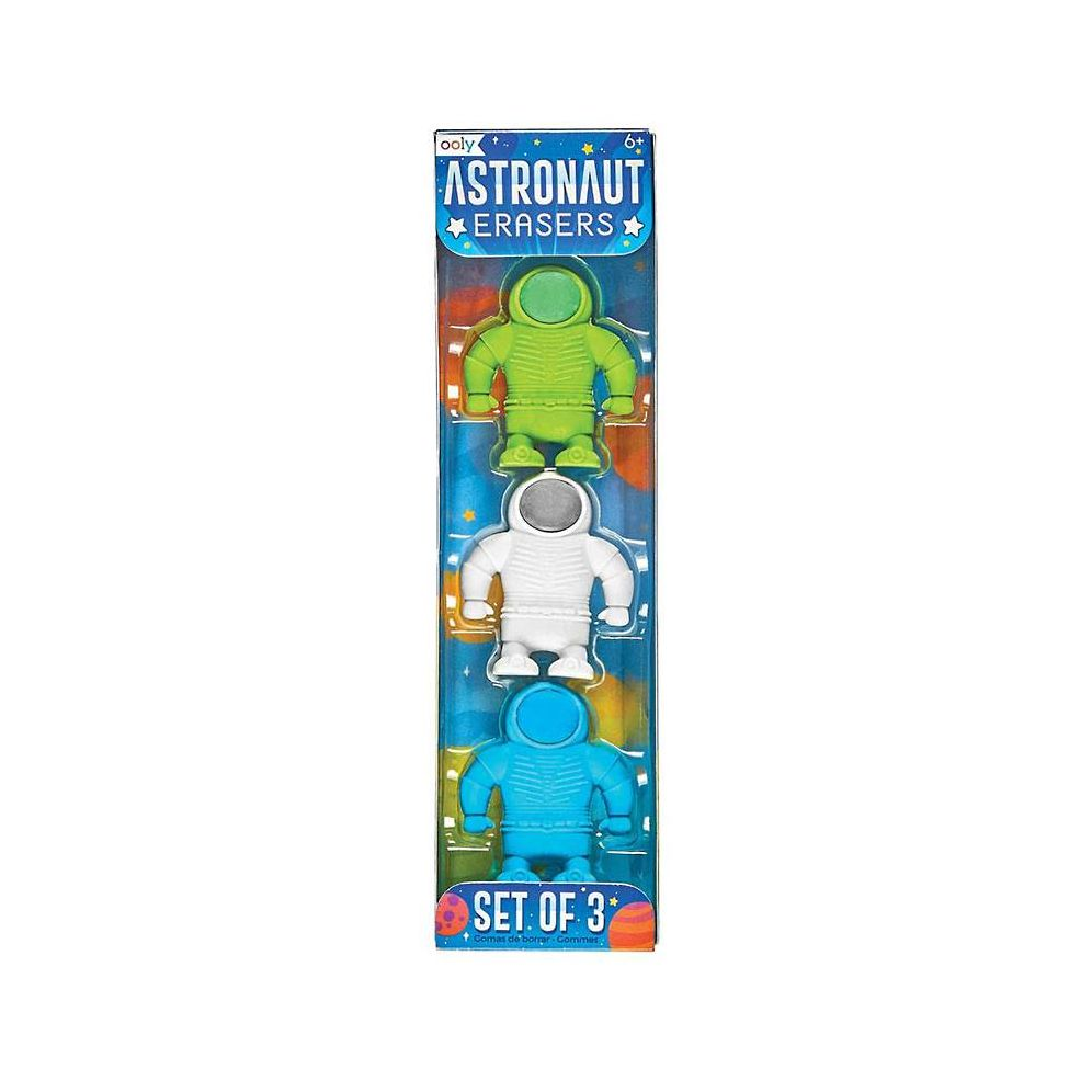 Astronaut Erasers